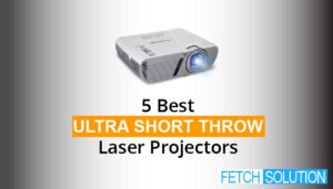 ultra short throw laser projectors